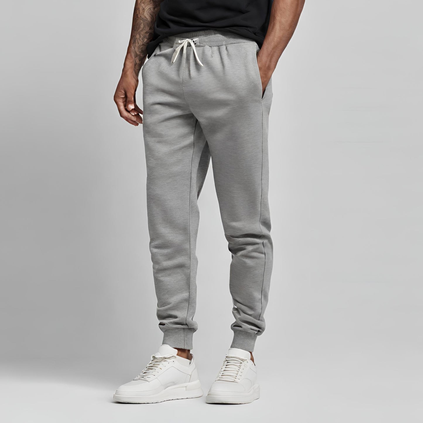 PREMIUM QUALITY PLAIN JOGGER (Grey)