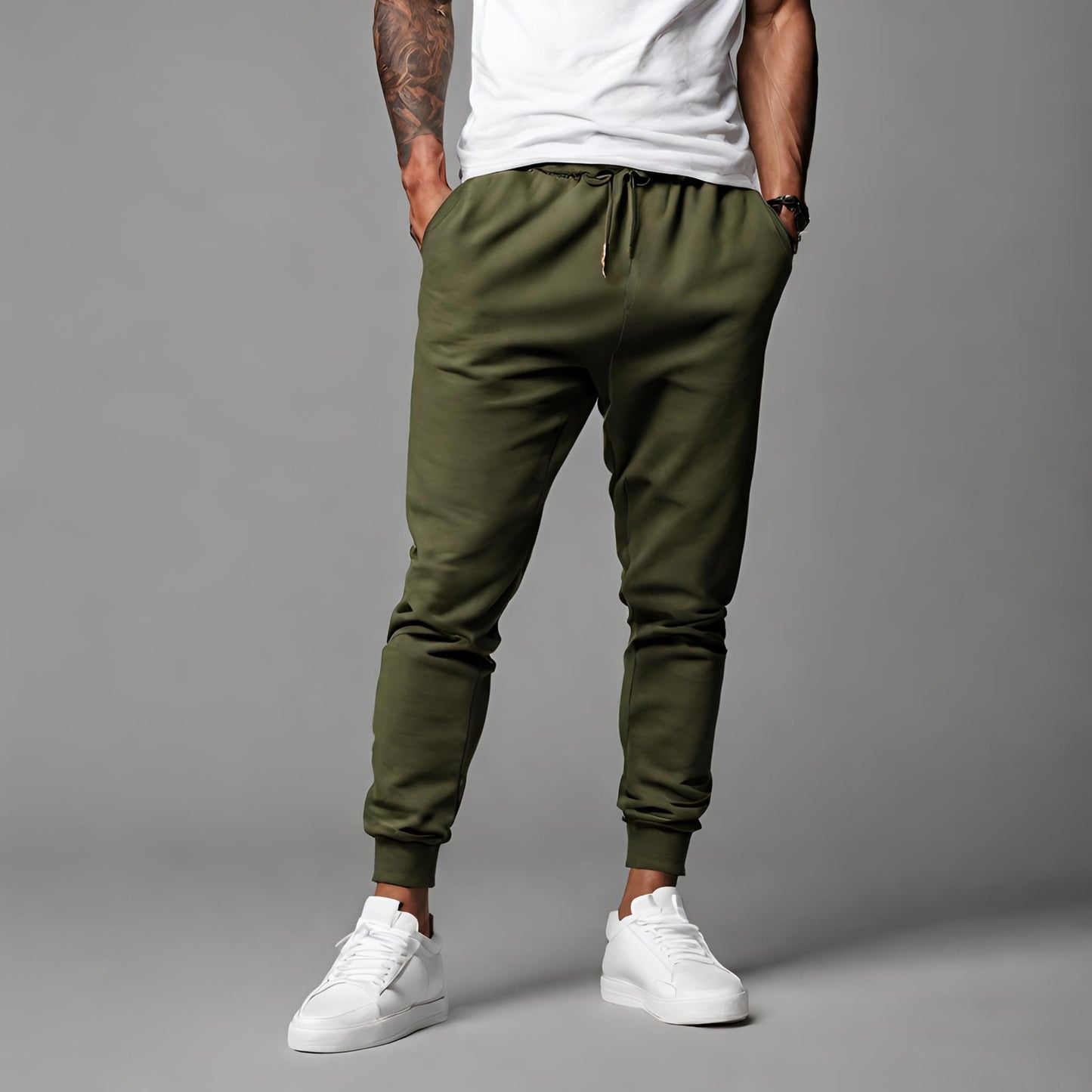 PREMIUM QUALITY PLAIN JOGGER (Green)