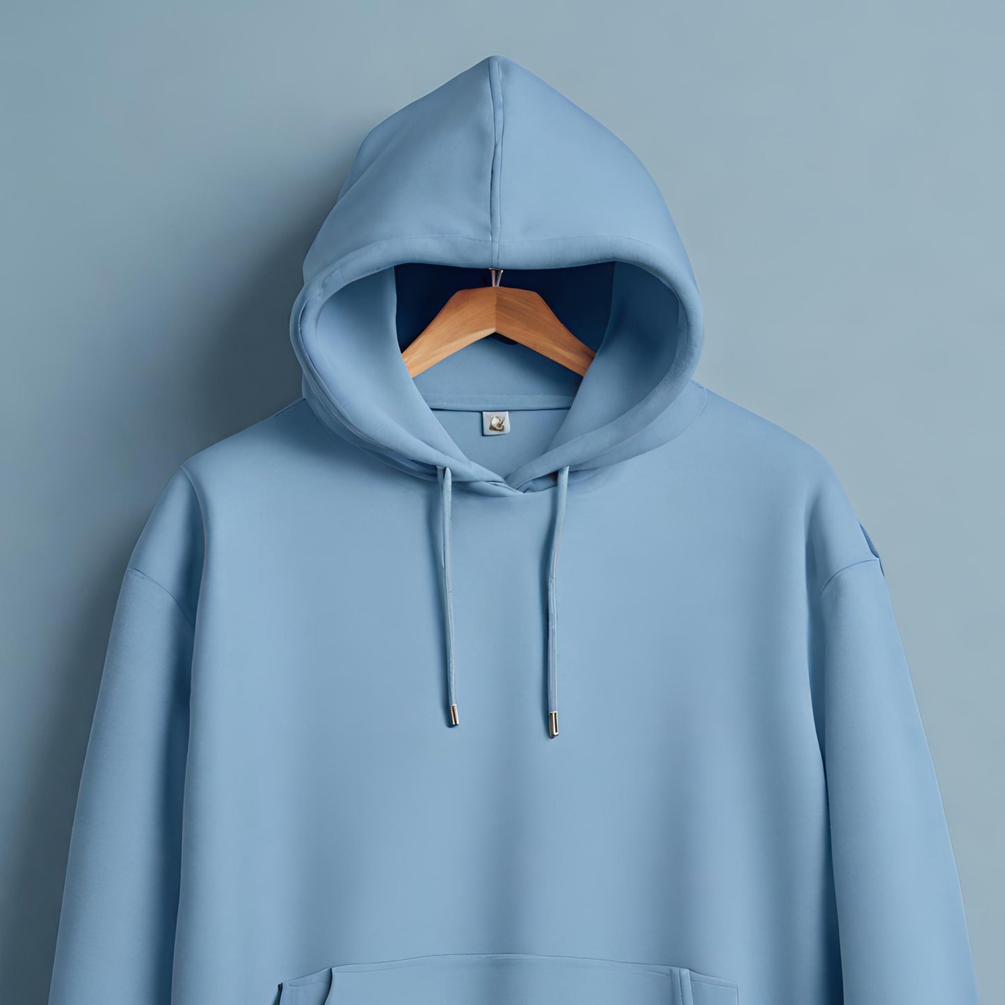 PREMIUM QUALITY PLAIN HOODIE (Light Blue)