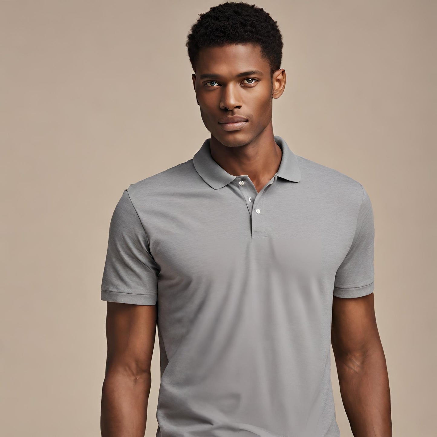 PREMIUM QUALITY PLAIN POLO (Grey)