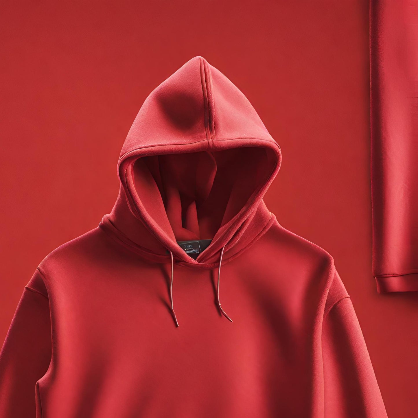 PREMIUM QUALITY PLAIN HOODIE (Red)