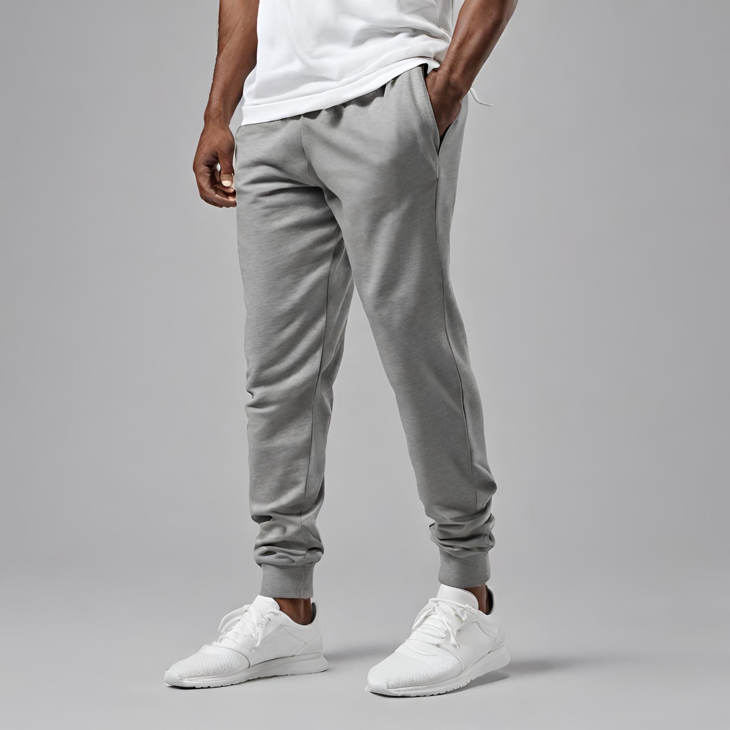 PREMIUM QUALITY PLAIN JOGGER (Grey)