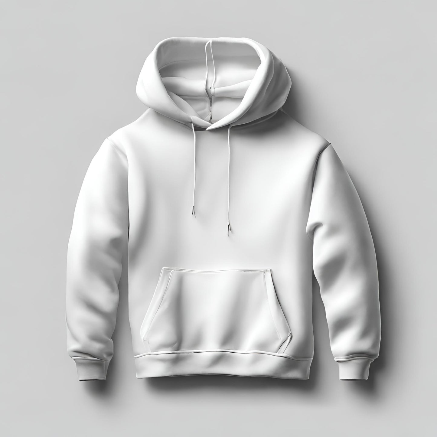 PREMIUM QUALITY PLAIN HOODIE (White)