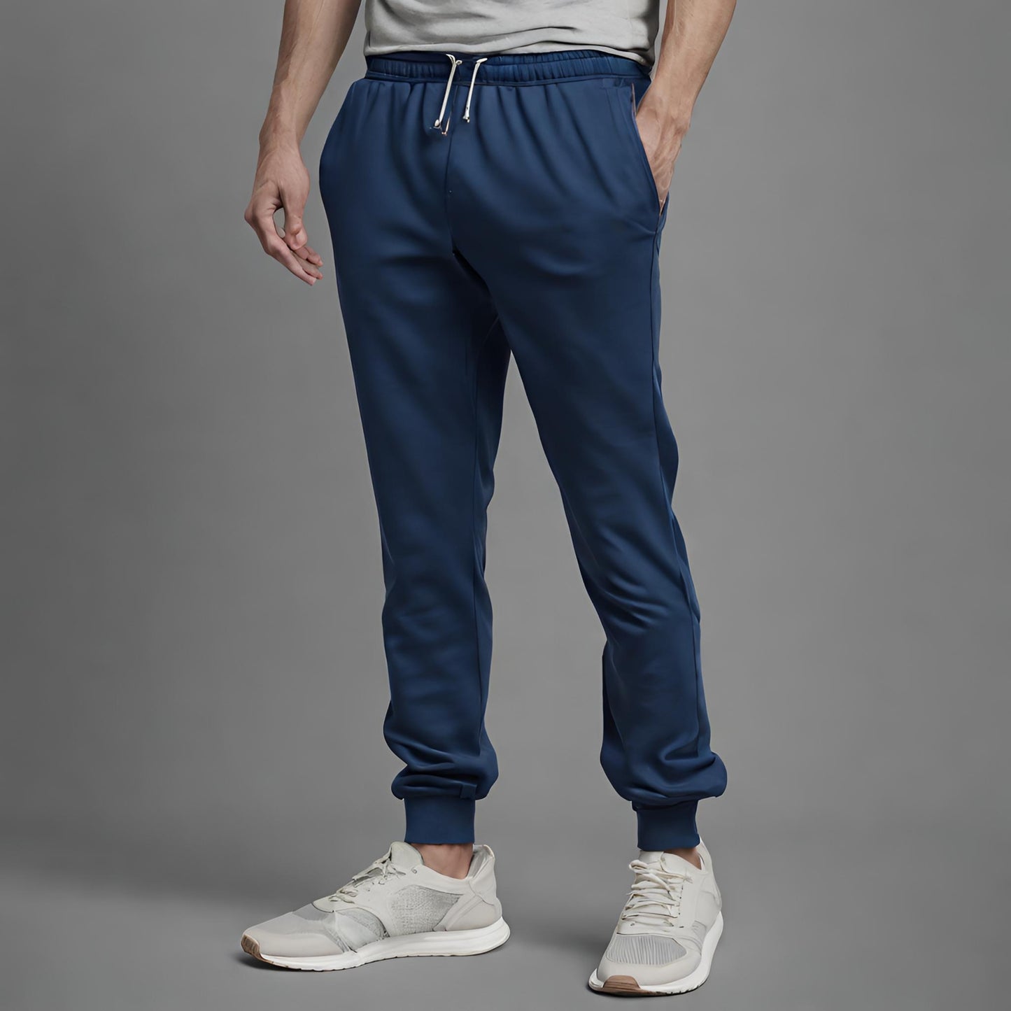 PREMIUM QUALITY PLAIN JOGGER (Blue)