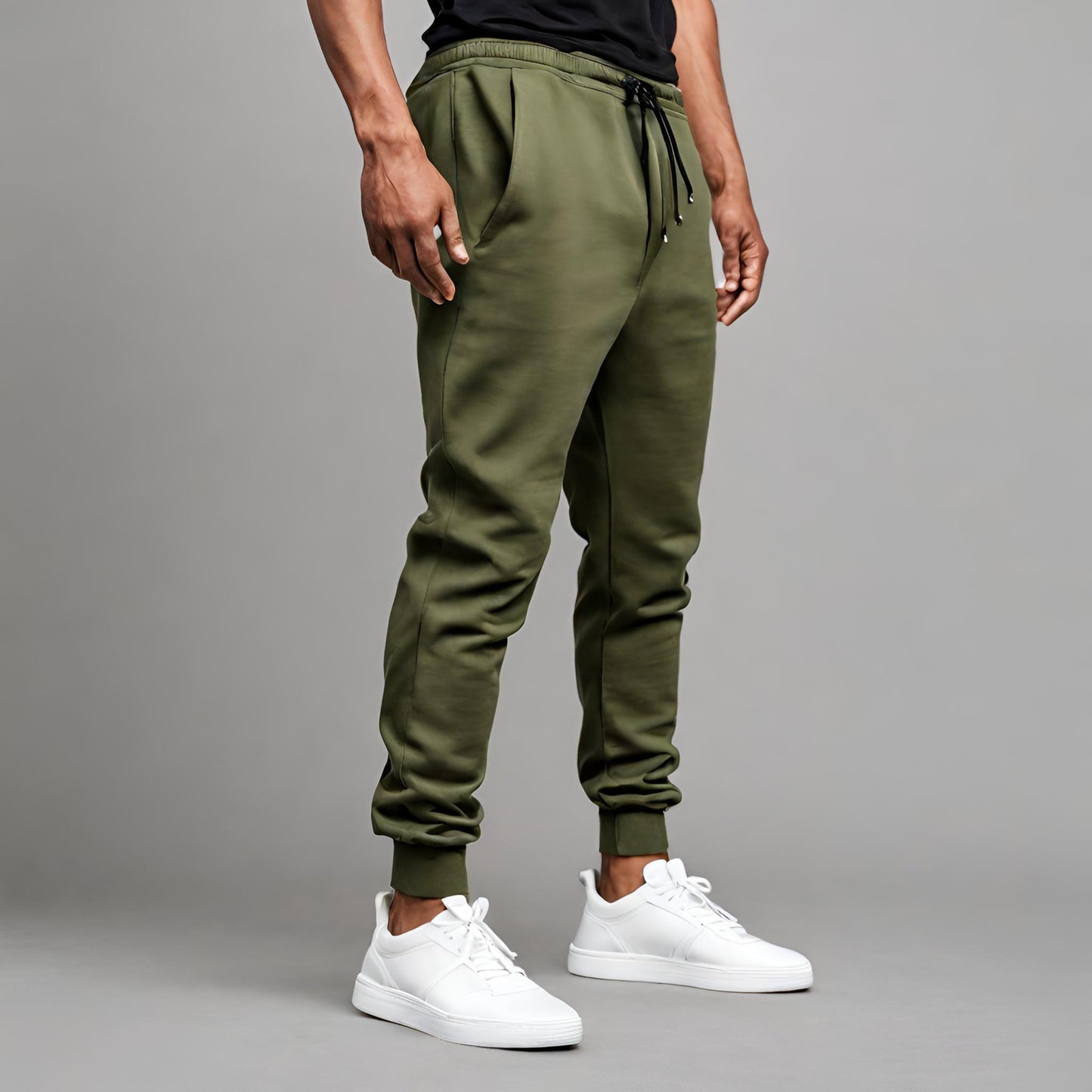 PREMIUM QUALITY PLAIN JOGGER (Green)