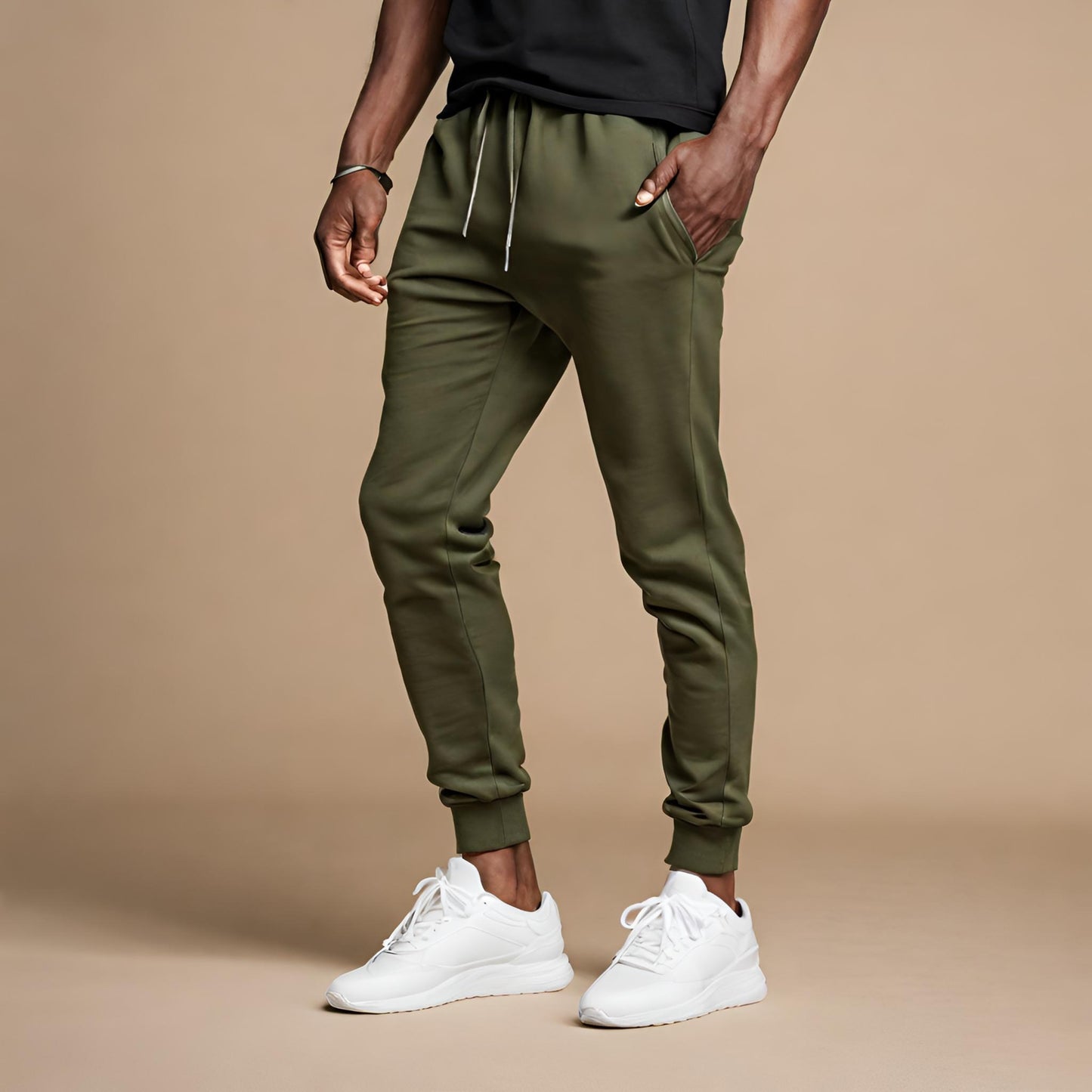 PREMIUM QUALITY PLAIN JOGGER (Green)