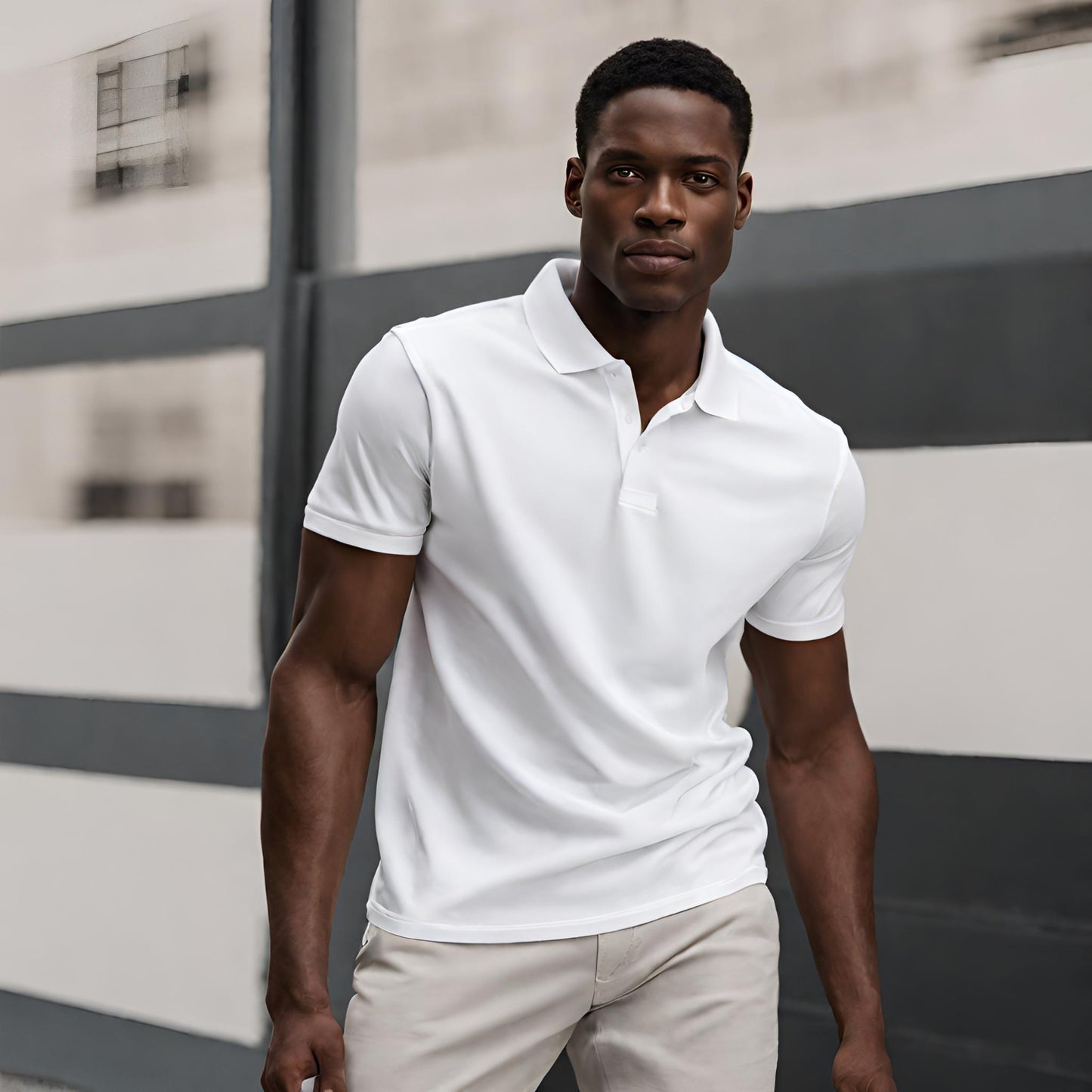 PREMIUM QUALITY PLAIN POLO (White)