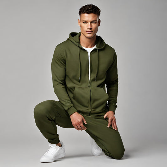 PREMIUM QUALITY PLAIN TRACKSUIT (Green)